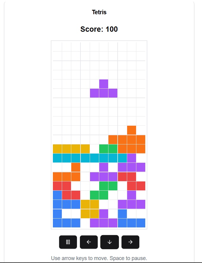 Tetris Game